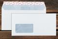 [30778] Briefhüllen mit Fenster C6/5 114x229 mm Haftklebend Hochweiß 80 g/qm